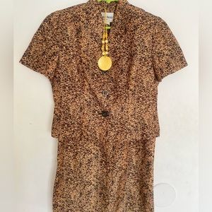 Two Piece Suit! Dress w/ matching Jacket